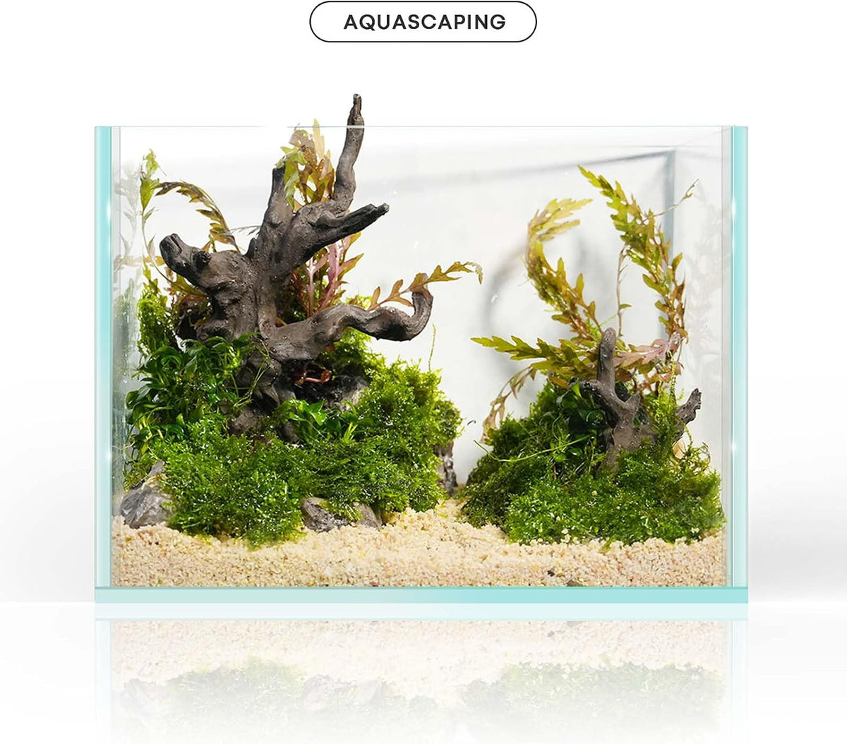 FZONE Aquarium Driftwood, Resin Rock Decor for Aquascaping Hardscape – Essentials for Fish - 03Driftwood:6.7×4.7×3.0"/3.1×2.4×1.4" - image 4