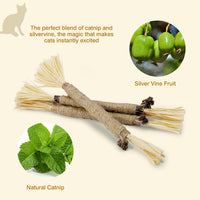 4 Pack Silvervine Sticks for Cats - Grey / 8 - image 4