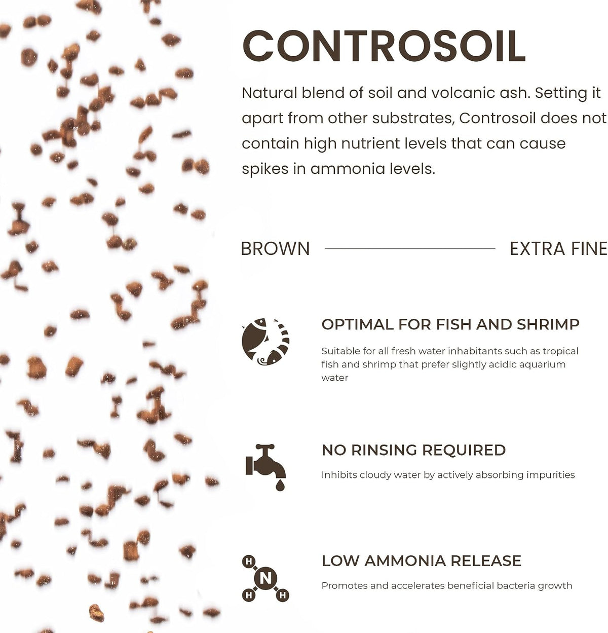 Ultum Nature Systems Controsoil - 3 Liters (2.7 kg) / Brown - Extra Fine - image 4