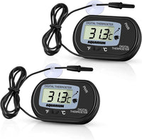 Zacro 2 Pack Digital Aquarium Thermometer, Fish Tank Thermometer - 2 Packs