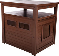 New Age Pet ECOFLEX Litter Loo Enclosure - Brown / Jumbo