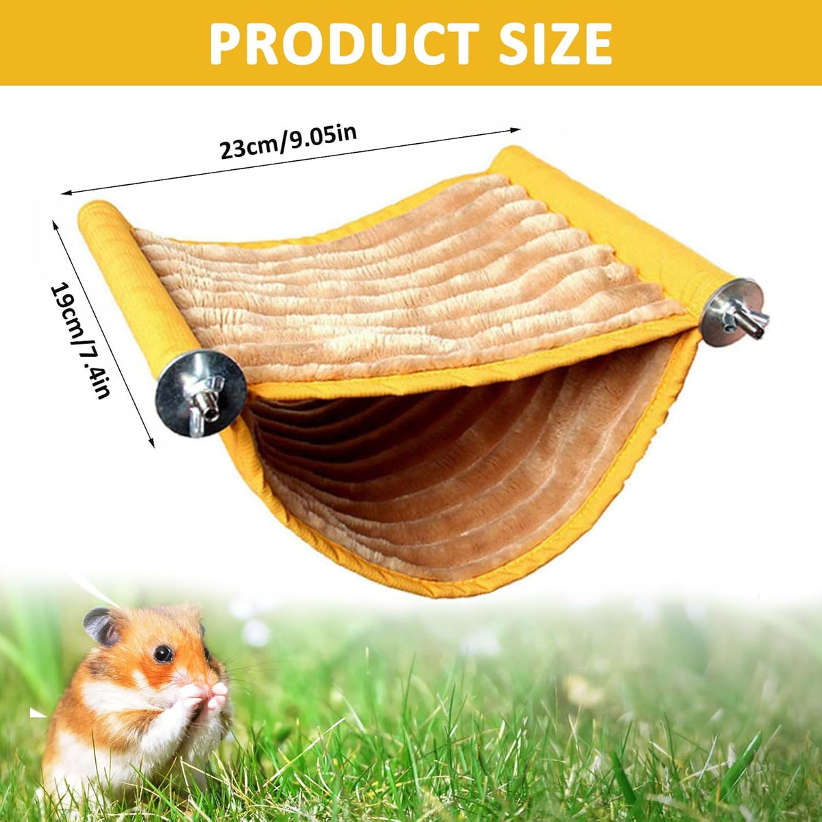 Warm Hamster Hammock House Mouse Rat Hanging Swing Bed Guinea Pig - image 2