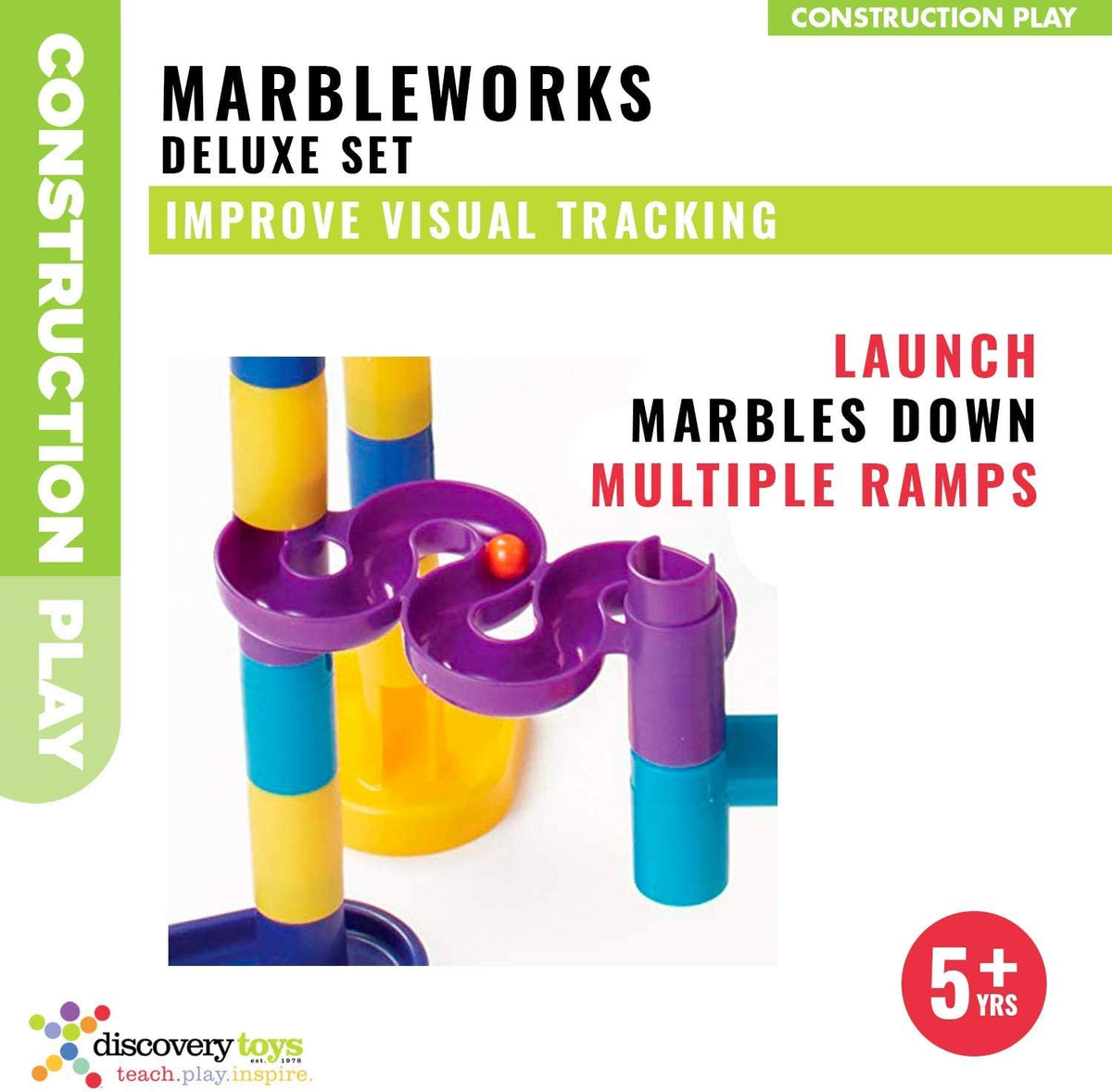 Discovery Toys MARBLEWORKS Marble Run Starter - Deluxe Set - image 4
