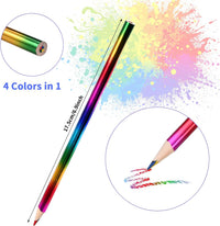 GOLDGE 40pcs Rainbow Pencils - image 2