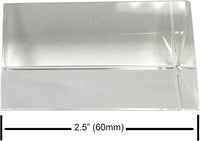 Amlong Crystal 2.5 inch Optical Glass Triangular Prism for Teaching - 2.5 Inch - image 3