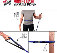 Tuff Pupper Hands Free Adjustable Length Dog Leash - Blazing Blue / Adjustable - image 3