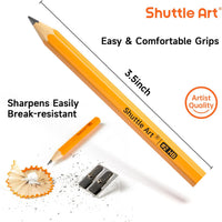 Shuttle Art 360 Pack #2 HB Golf Pencils - Yellow / 360 - image 2