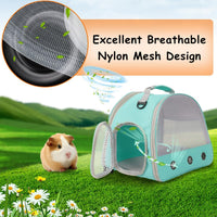 Guinea Pig Carrier Backpack - Green / Upgraded Mesh - image 3
