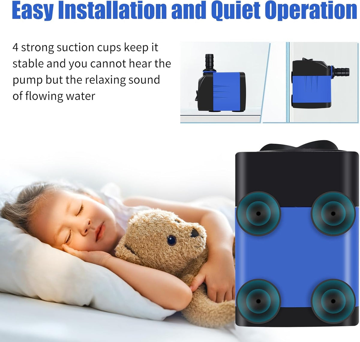 AQUANEAT Small Fountain Pump - 480 GPH - image 4