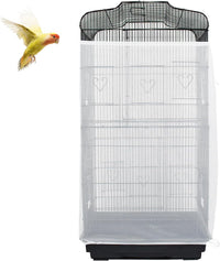 Large Bird Cage Seed Cather - 78.5*27.6in-white