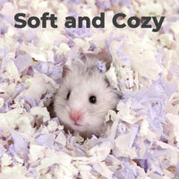 Hamster Bedding 50L Guinea Pig Paper Bedding Odor Control 99% - Springtime-50L / 50 Liters - image 2
