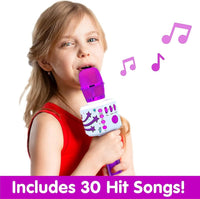 Move2Play Motown Magic, Bluetooth Karaoke Microphone - Purple - image 2