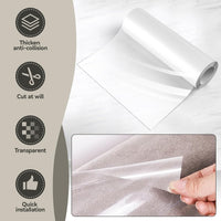 Anti Cat Scratch Furniture Protector Thicken Vinyl – Essentials for Cats - 11.8" x 118" - image 3