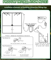 Automatic Reptile Mister System, Misting System with Timer - 6 Nozzles - image 3