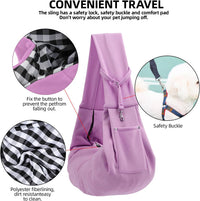 ARZQUT Dog and Cats Carrier Sling - Purple - image 4