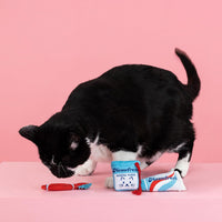 Fringe Studio, Off THE Scales Durable Cotton Canvas Cat Toy - Minty Fresh - image 2