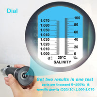 Agriculture Solutions Salinity Refractometer for Seawater and Marine - image 4