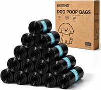 Dog Poop Bags 300 Count Leak Proof Easy Tear 15 Rolls Dog Waste Bags – Essentials for Dogs