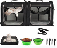 Wakytu 2-in-1 Pet Carrier for Cats & Dog