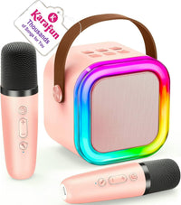 IROO Mini Karaoke Machine for Kids - P-ink