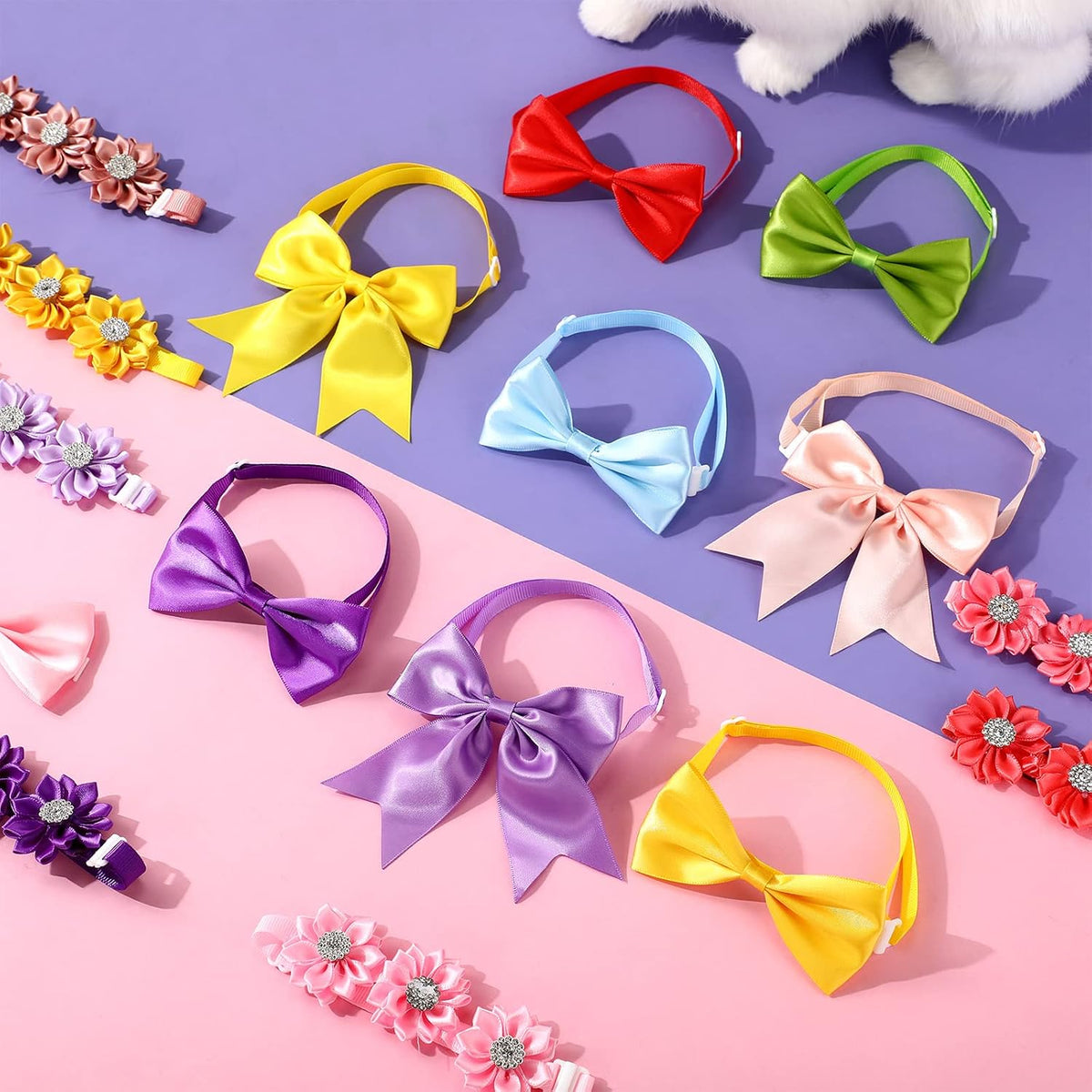 Jexine 60 Pcs Dog Bow Ties Bulk - image 4