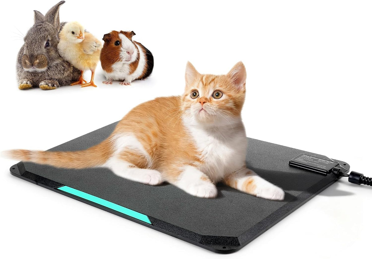Outdoor Cat Heating Pad, Waterproof Housing, 16.5" x 11.8", 35W – Essentials for Cats
