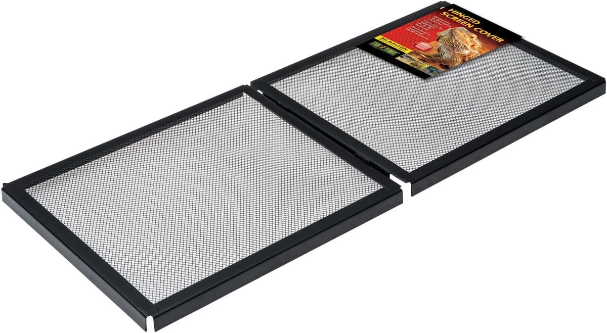 Exo Terra Hinged Terrarium Screen Cover, 60 Breeder/75 Gallon – Essentials for Reptiles And Amphibians - Small