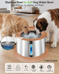 UPSKY 14L No Spill Dog Water Bowl - Pink / 14L - image 2