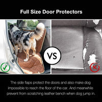 56"Wx60"L Dog Car Seat Cover for SUV & Truck - Standard / BROWN - image 4