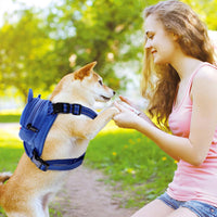 Dog Harness with Backpack - 23.6"L x 10.0"W x 10.0"H / Blue Shark - image 4