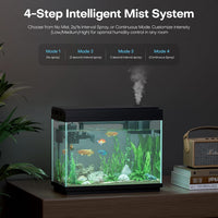 2.5 Gal Fish Tank Starter Kit, Smart Self-Cleaning Desk Aquarium – Essentials for Fish - image 4