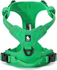 TRUE LOVE Adjustable No-Pull Dog Harness Reflective Pup Vest - S / Grass Green - image 2