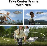 DJI Neo, Mini Drone with 4K UHD Camera for Adults, Palm Takeoff - DJI Neo Motion Fly More Combo (3 Batteries, RC Motion 3) - image 4
