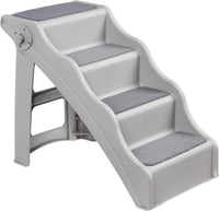 Amazon Basics Foldable Non-Slip Pet Stairs for Small Dogs and Cats