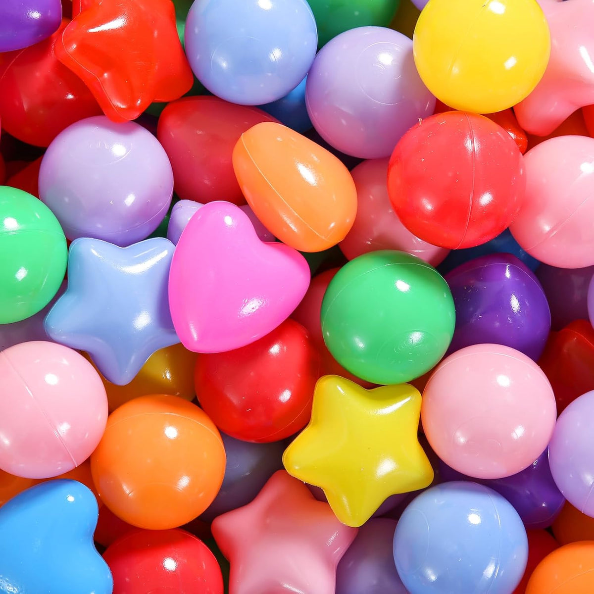 Ball Pit Balls Pack of 100 200 500 - 7colors / 50 balls - image 2