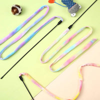 Sumind 3 Pieces Jungle Cat Wand Toys - Rainbow Color - image 2