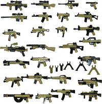 Himirich U.S. WW2 military weapons pack for mini figures in black ABS plastic - view 10