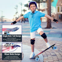 BELEEV 22 inch Skateboards for Kids - Galaxy Blue - image 4