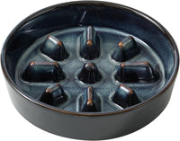 Raised Slow Feeder Dog Bowls, Elevated Dog Bowls Slow Feeder – Essentials for Dogs - 1 x Starry Sky - C / M- 7.3inch / 1.2 Cups