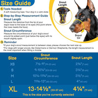 BARKLESS Basket Muzzle for Large Dogs, Humane Muzzle to Prevent Biting and Scavenging, Snap-on Treat Cover Helps Dogs Acclimatize Mouth Cover, Adjustable Mouth Guard for Positive Training, Grooming