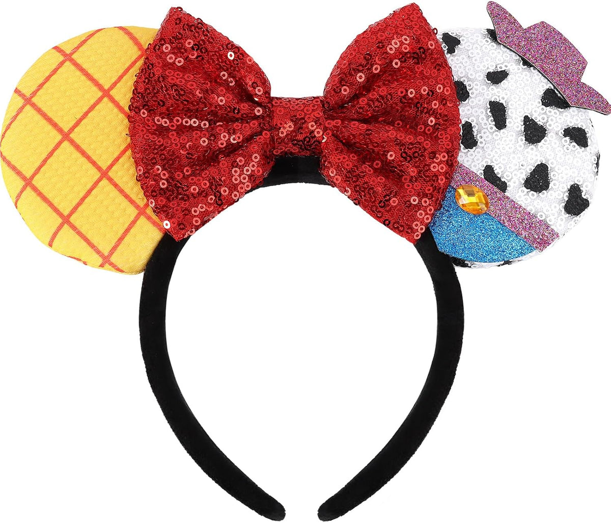 UNSPAZ Mouse Ears Headbands - Ts Yellow