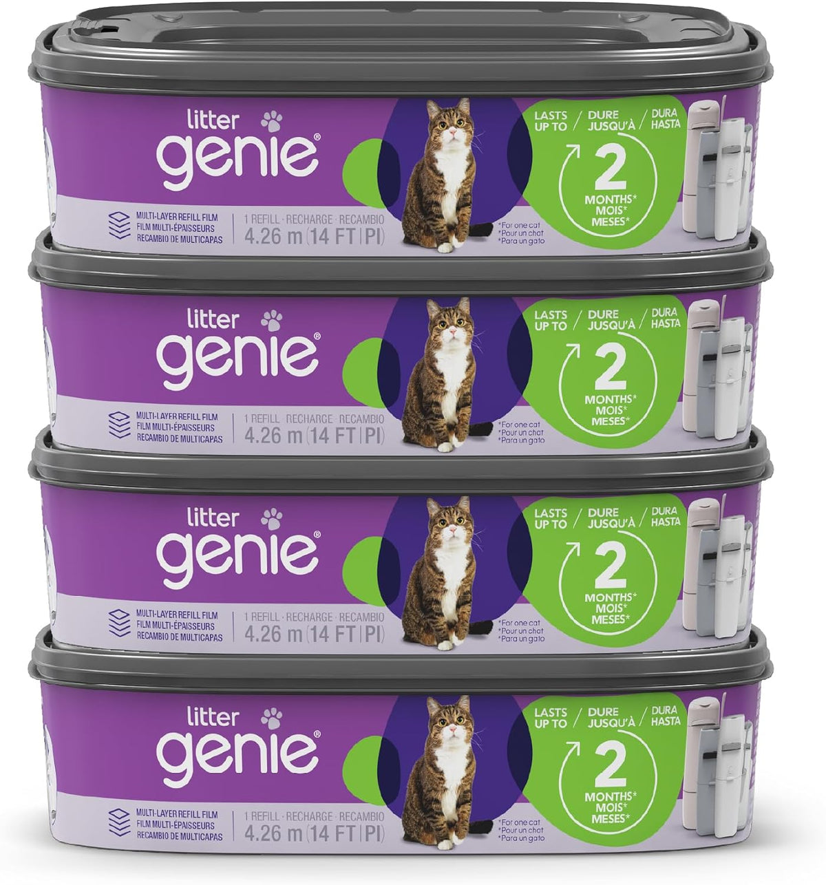 Litter Genie Standard Square Refill Bags