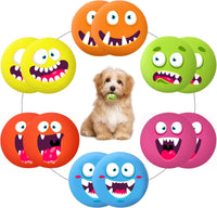 Hungdao 12 Pcs Squeaky Dog Toys, Small Dog Ball Bulk - Novelty