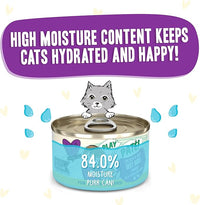 Weruva B.F.F. Play - Best Feline Friend Paté Lovers, Aw Yeah!, Chicken & Beef Best Buds with Chicken & Beef, 2.8oz Can (Pack of 12)