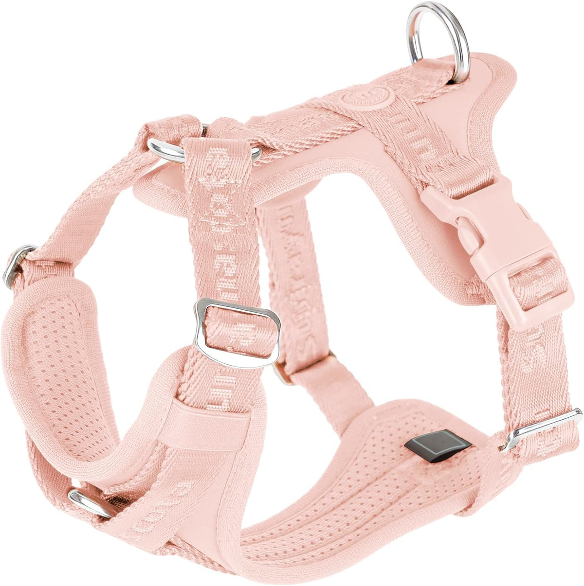 Sunraymascota Dog Harness - M (Neck: 16-26", Chest: 21-31") / Light Pink