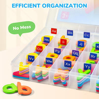 JoyCat 238 Pcs Magnetic Letters Kit with Double-Sided Board – Fun for Kids & Family - English Letter Set - image 4