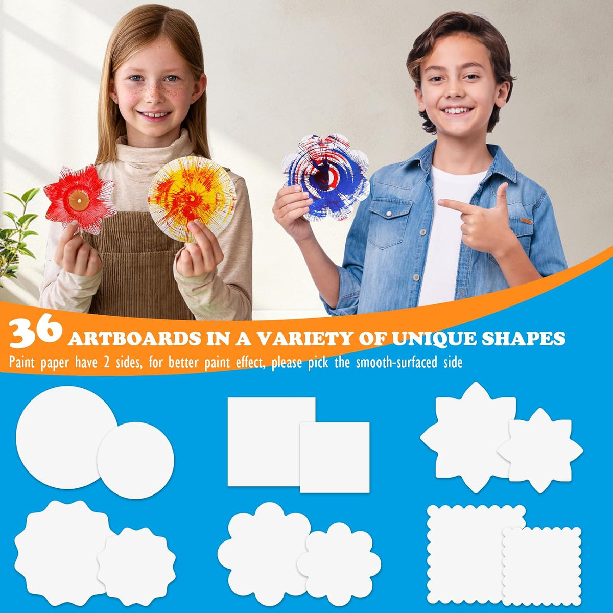 Spin Art Machine for Kids - Blue - image 4