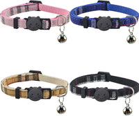 Yizepet Cat Collars with Bells, Breakaway Kitten Collar - Girid