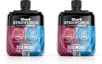 Shark StainForce 2-Pack Refill Cartridge, Stain & Odor Remover - 33.8 Fl Oz (Pack of 1) / Dual-Formula Refill Cartridge (2-pack)