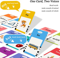 Startcan Talking Flash Cards for Toddlers 1 2 3 4 5 - 560 Dolch Sight Words: Abc, 0-100, Phrases- Pink - image 2